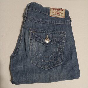 True Religion Women's Cameron Button Fly Jeans